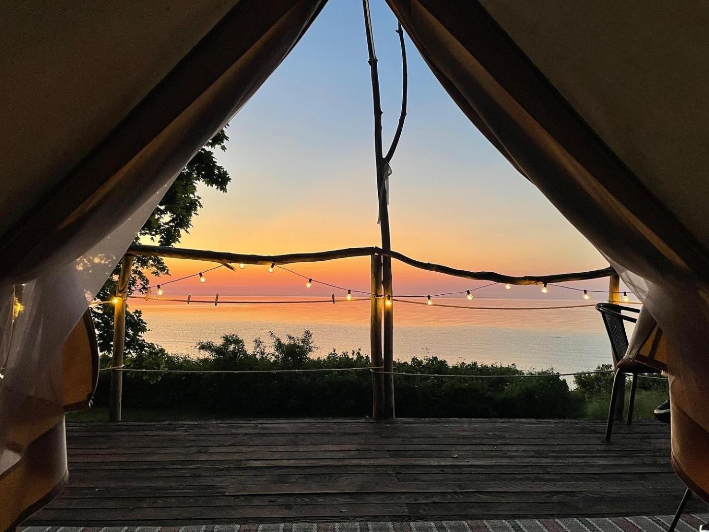 Mereaeaere Glamping Ja Rannamaja Liimala Dış mekan fotoğraf